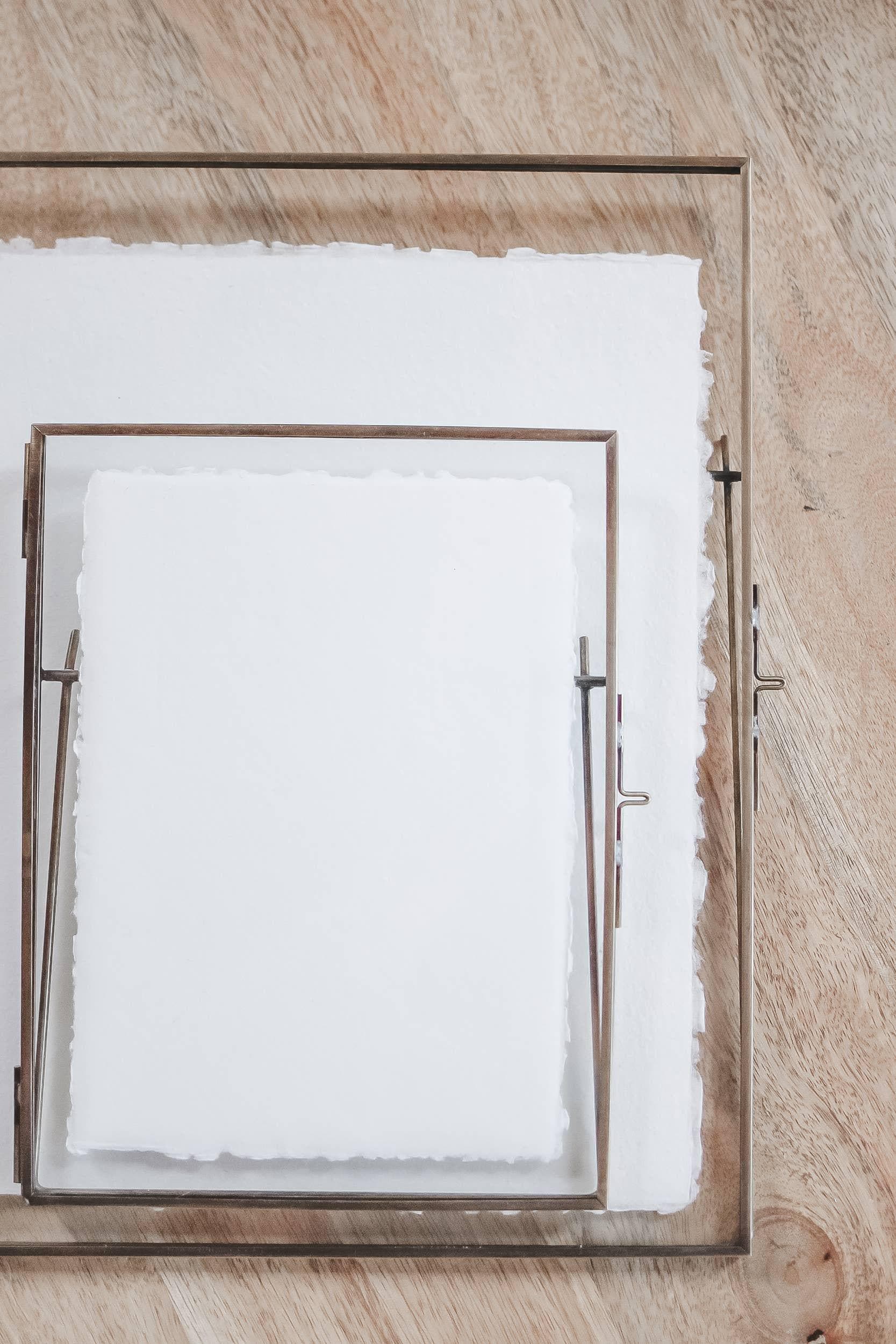 Glass Table Frames & Cards - Groom