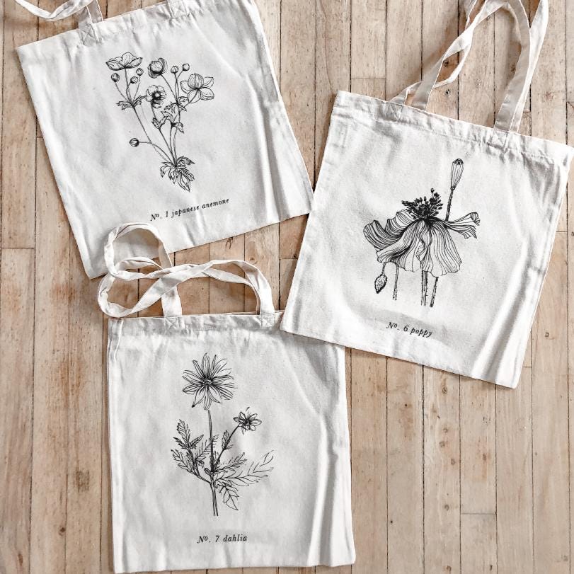 Tote Bags - Botanicals