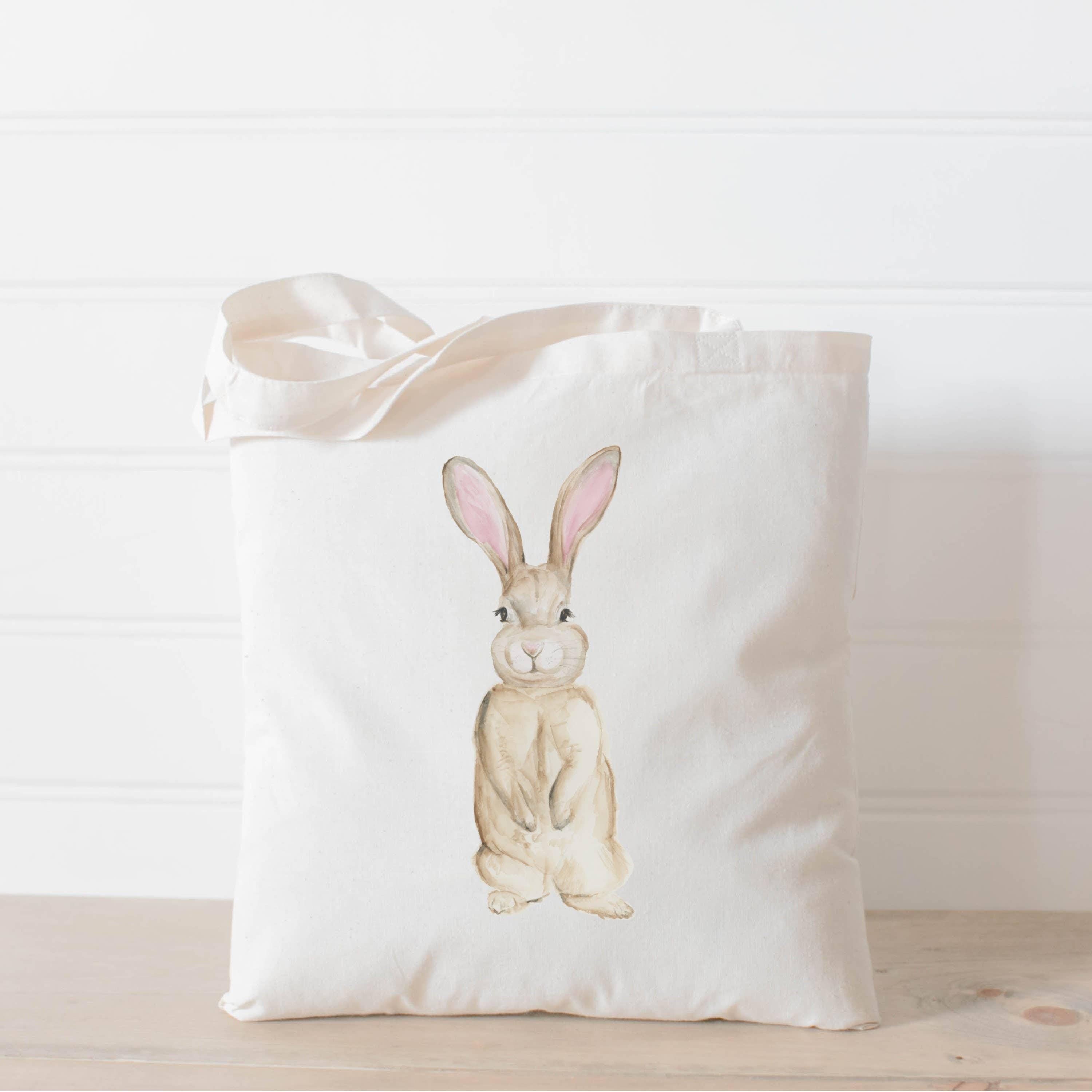 Tote Bags - Bunny Watercolor