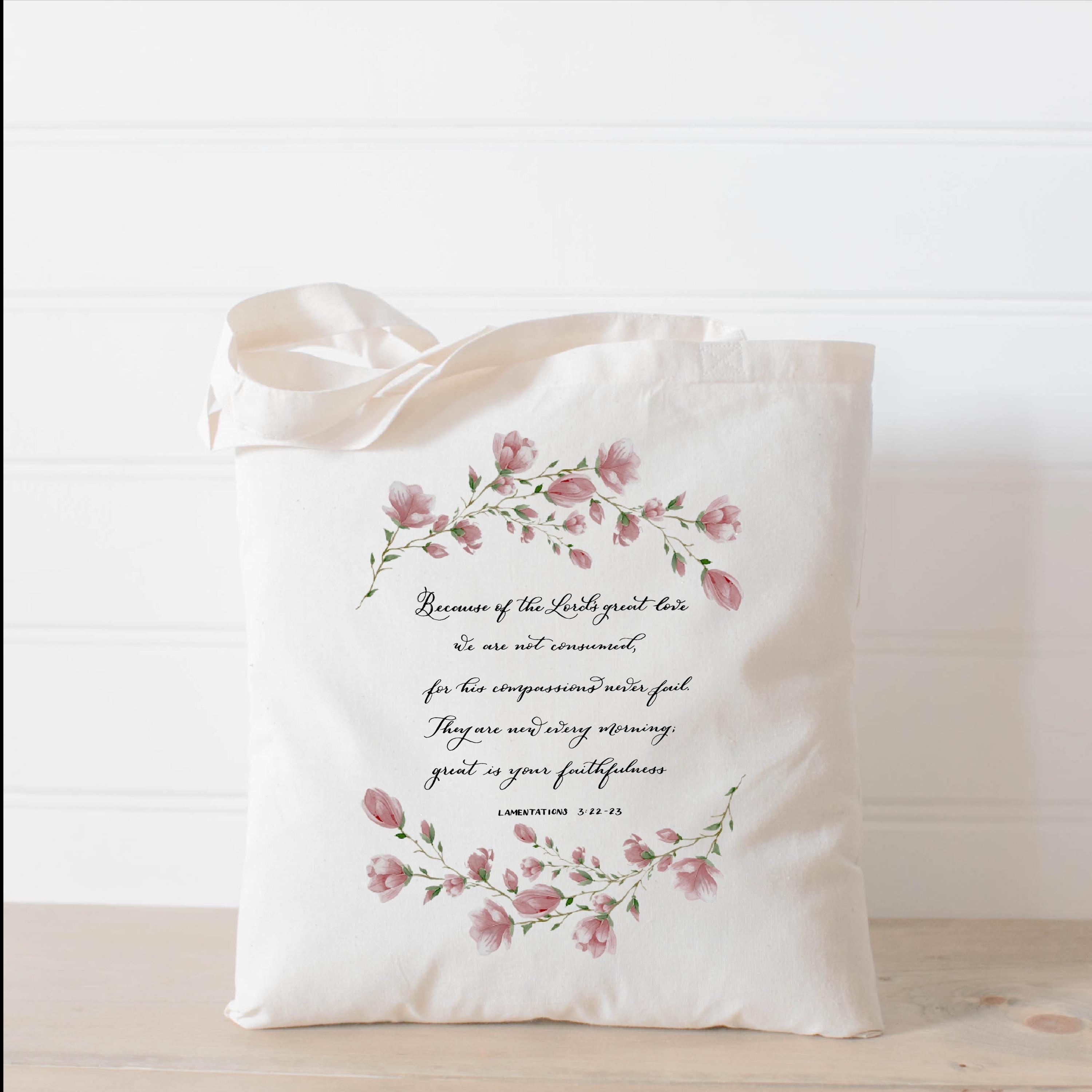 Tote Bags - Lamentations 3