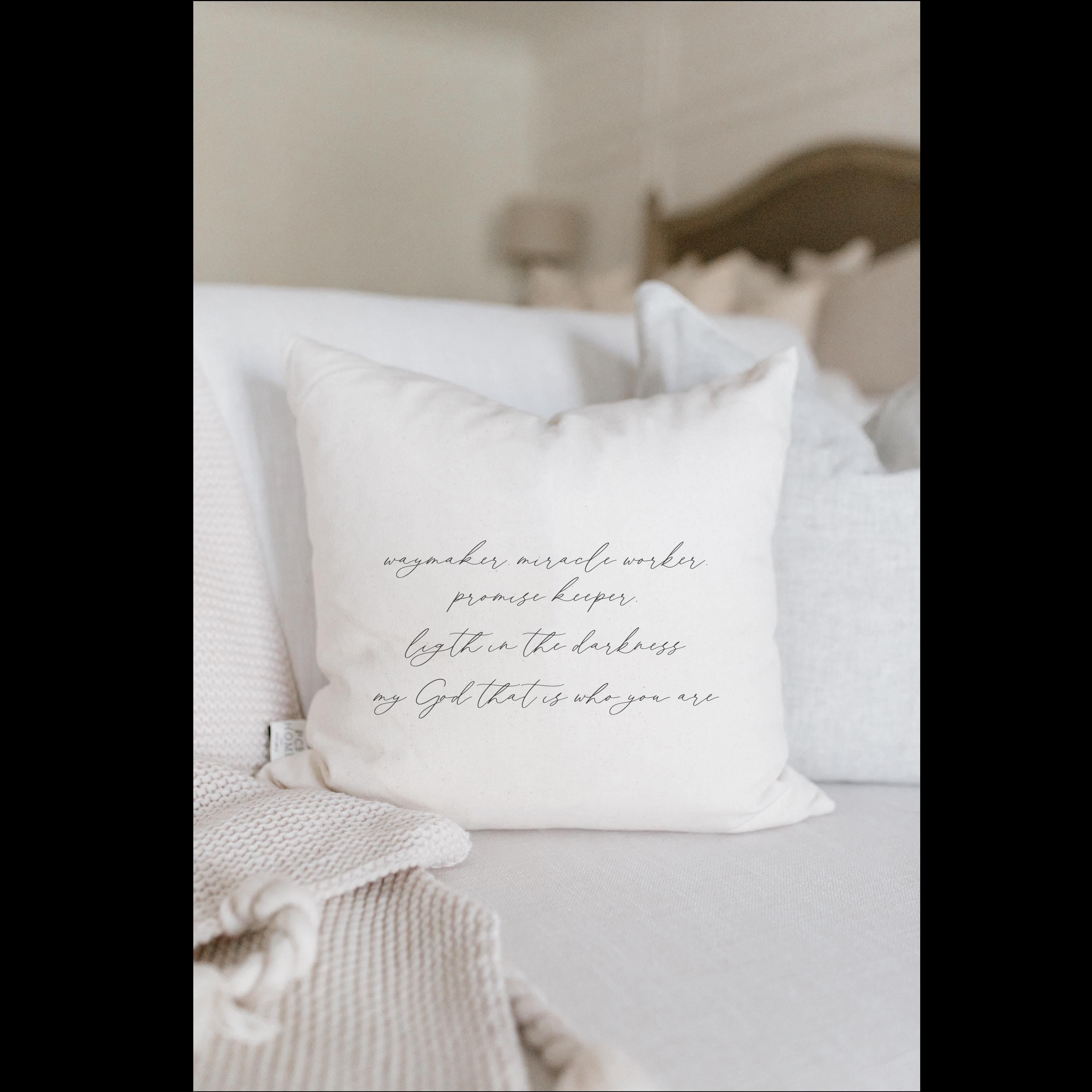 Throw Pillows - Waymaker