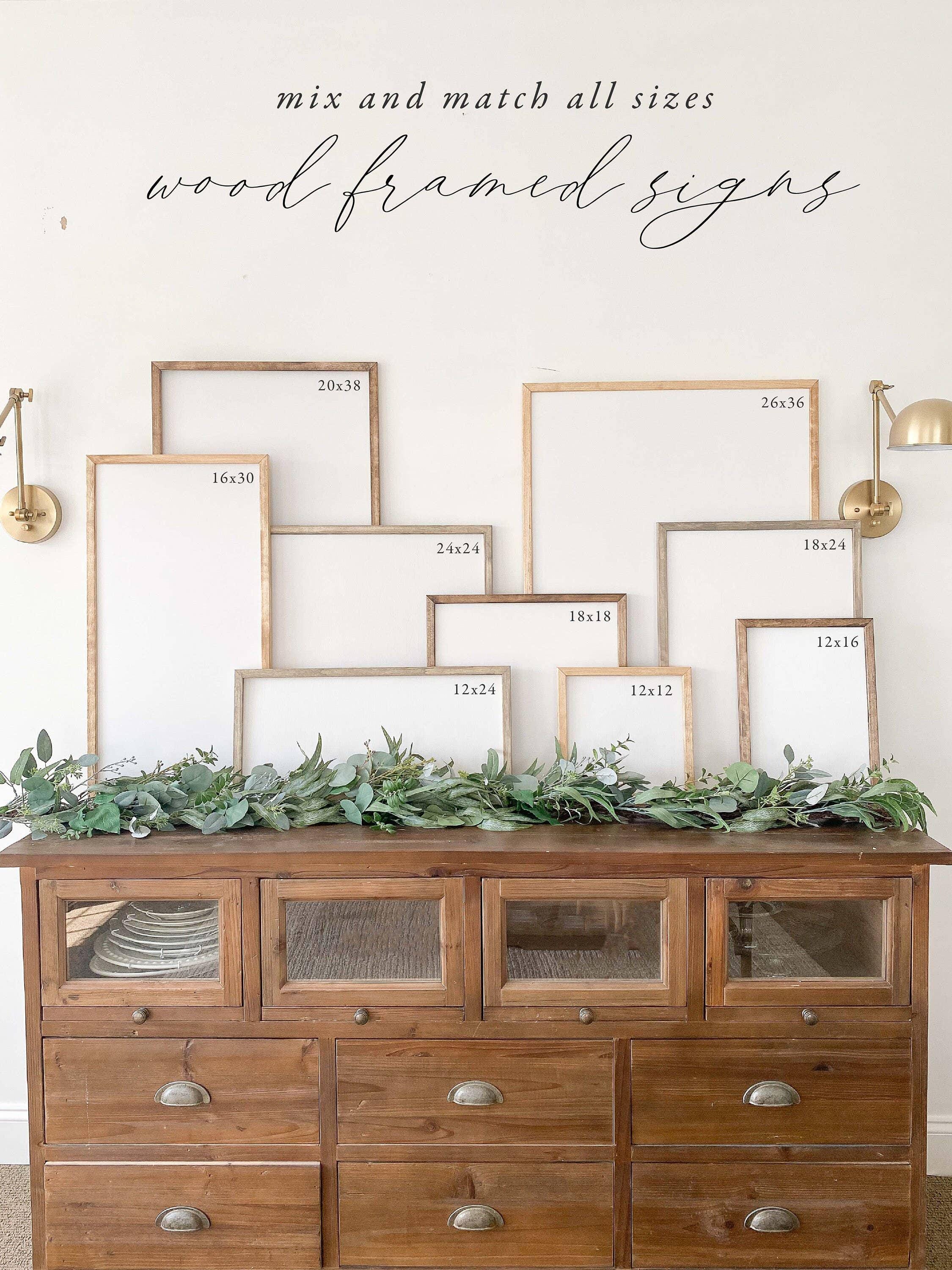 Wooden Frames - Definition