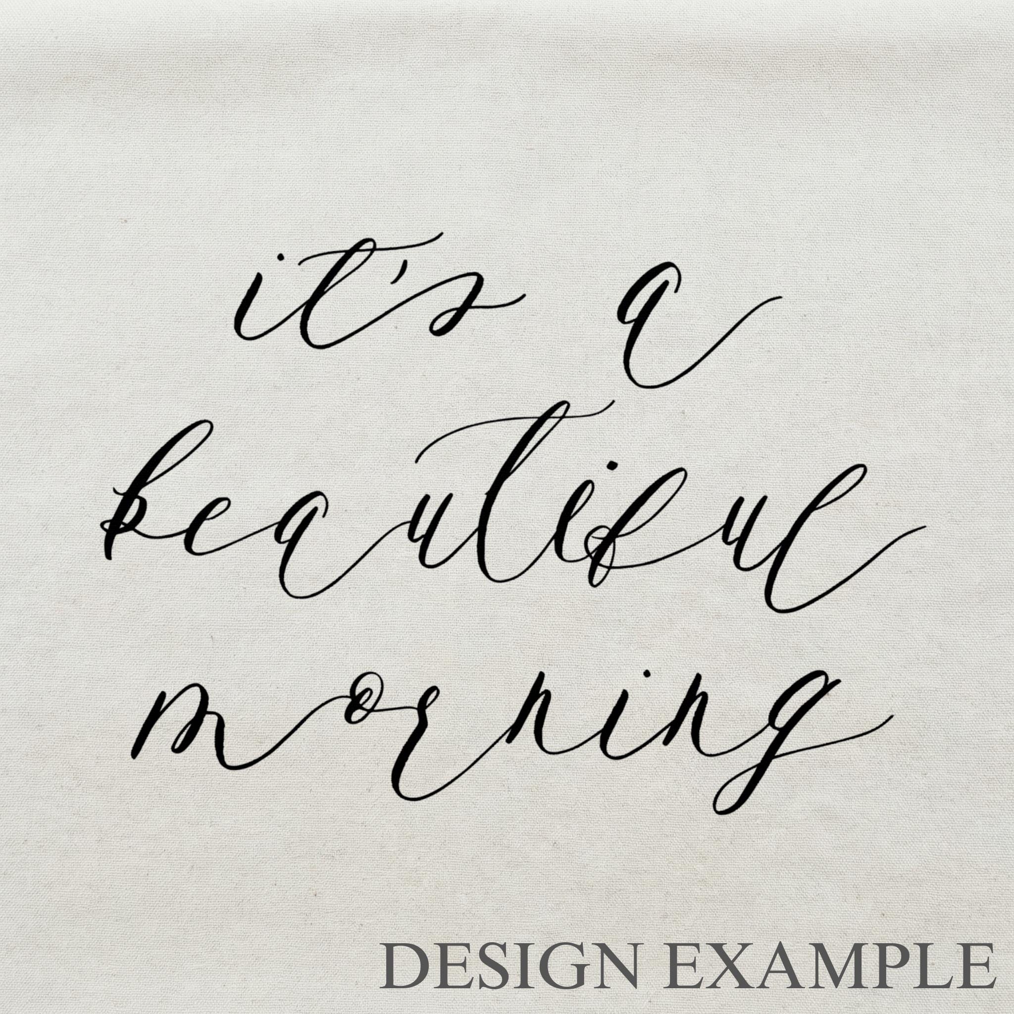 Tea Towel - It's a Beautiful Morning