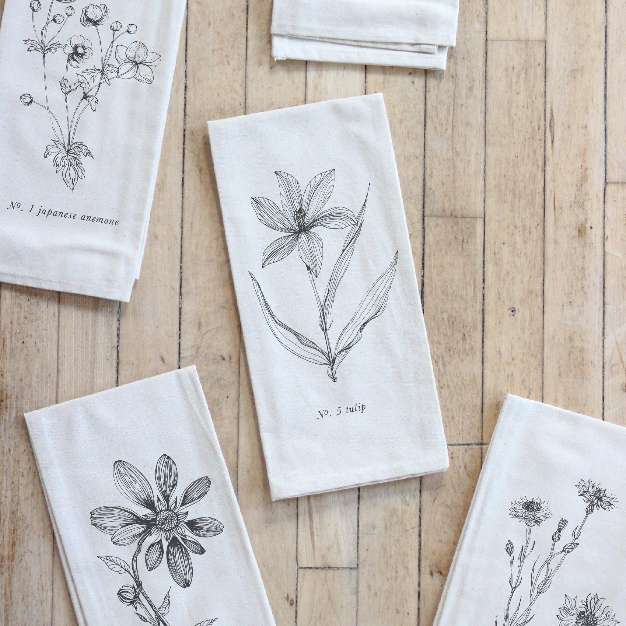 Tea Towel - Botanical