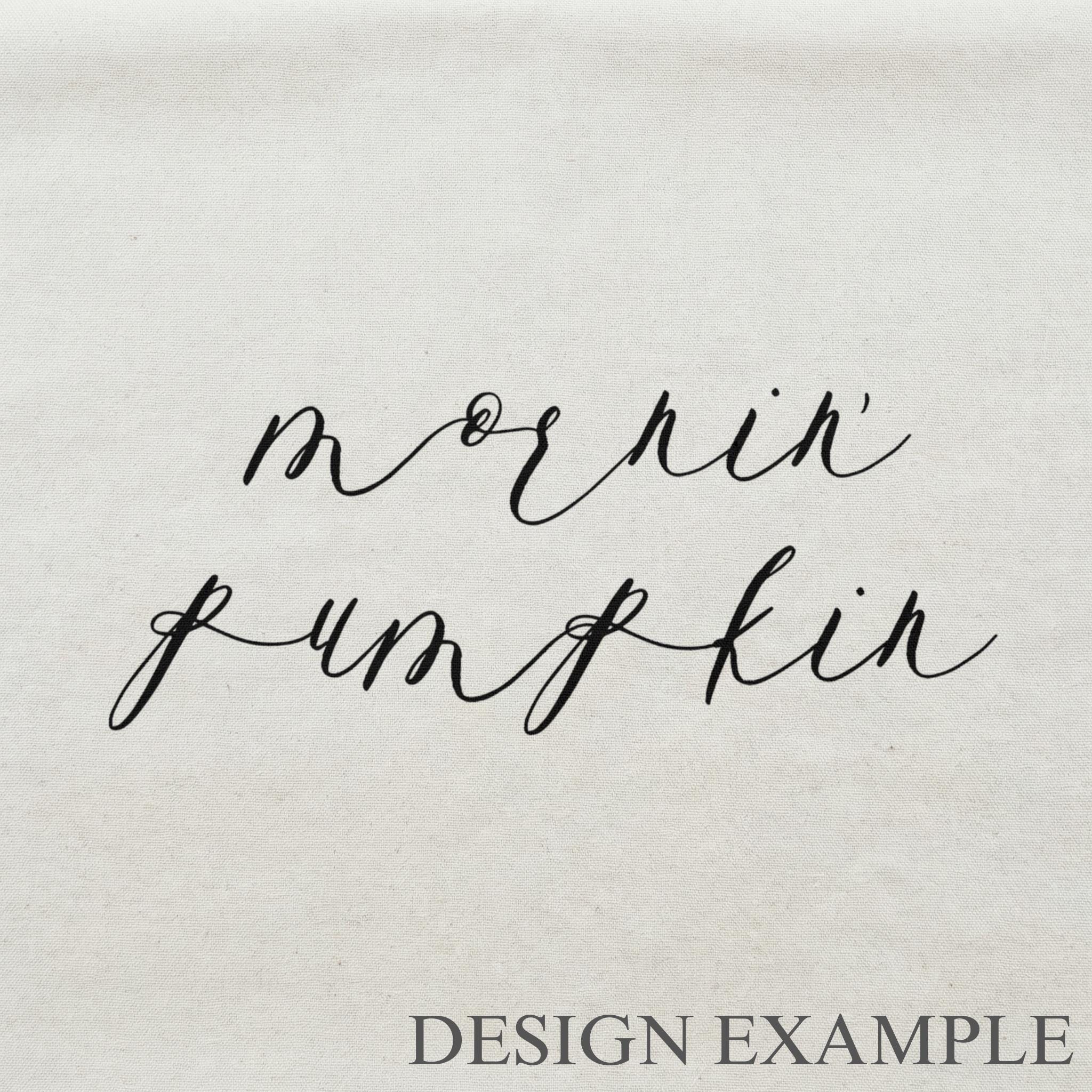 Lumbar Pillows - Mornin Pumpkin