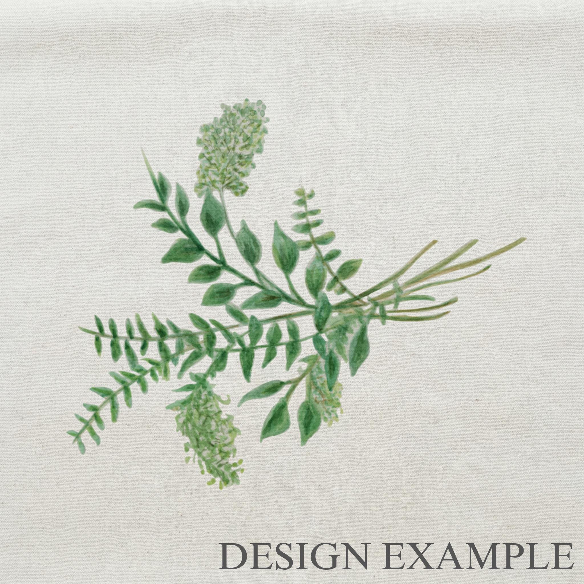 Tote Bags - Eucalyptus Bunch Watercolor