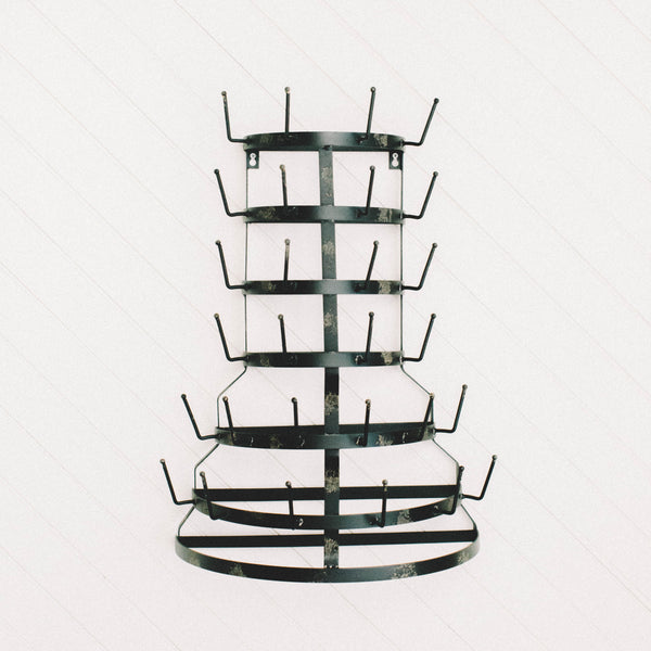 Black Metal Drying Rack