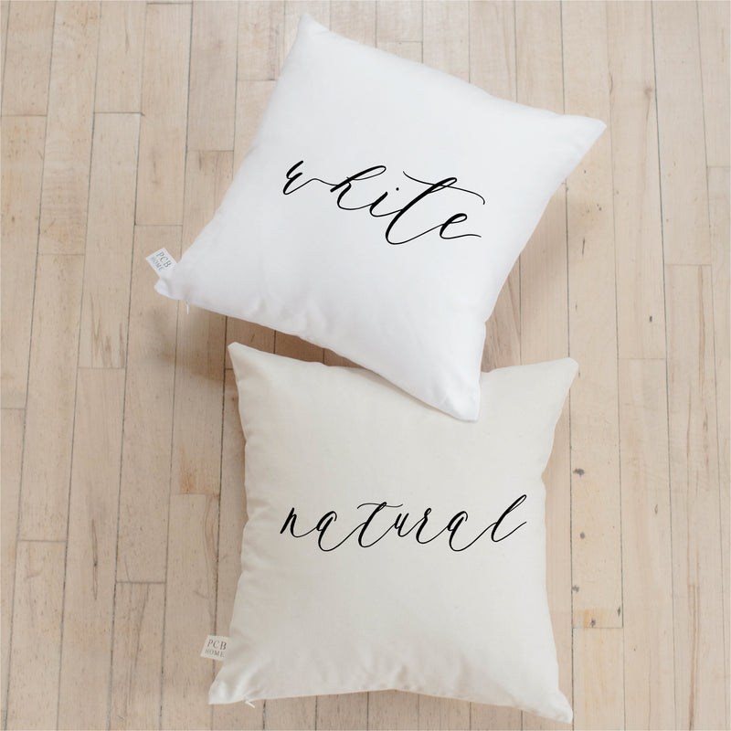 Wheel Barrow Watercolor Pillow