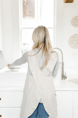 Croosback Linen Apron