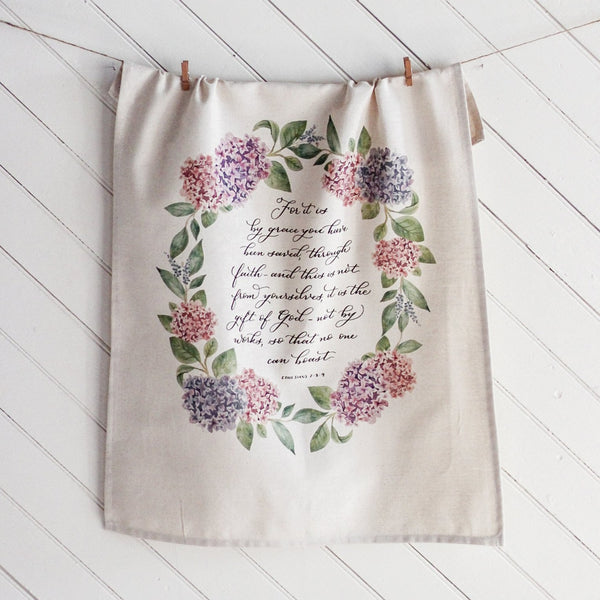 Ephesians 2 Hanging Kitchen Towel