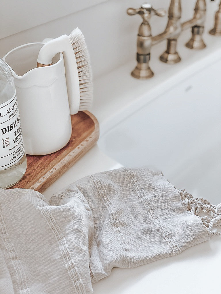 Textured Lines Kitchen Towel