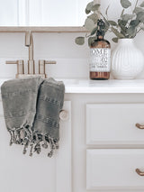 Textured Lines Kitchen Towel