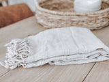 Textured Lines Kitchen Towel