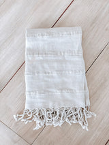 Textured Lines Kitchen Towel