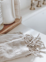 Textured Lines Kitchen Towel