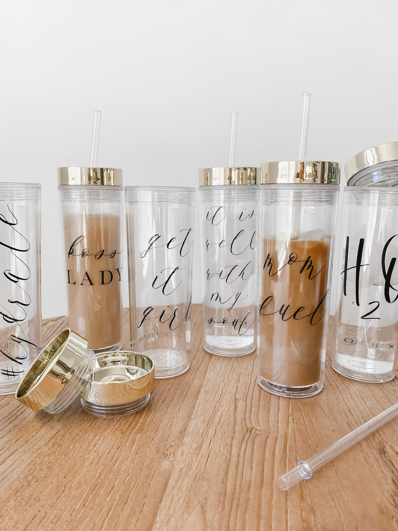 H2O Clear Tumbler