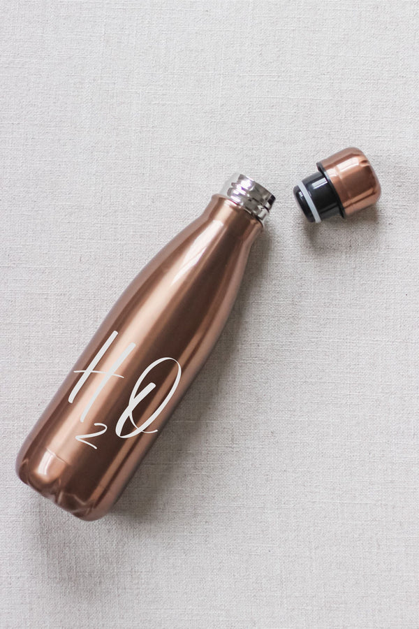 H20 Metallic Water Bottle