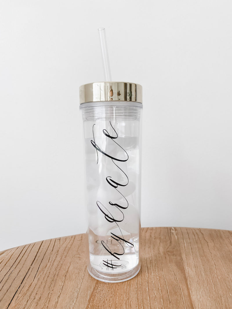 Hydrate Clear Tumbler