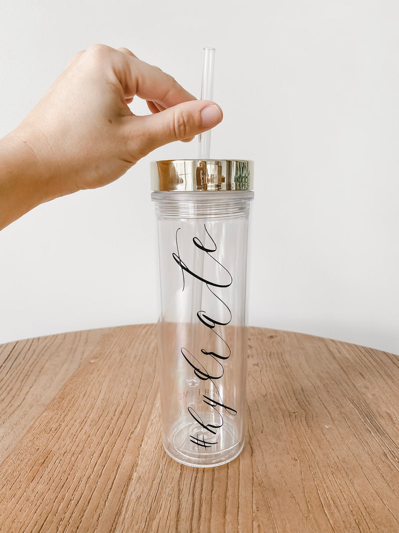 Hydrate Clear Tumbler