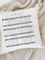 Silent Night Hymn Pillow