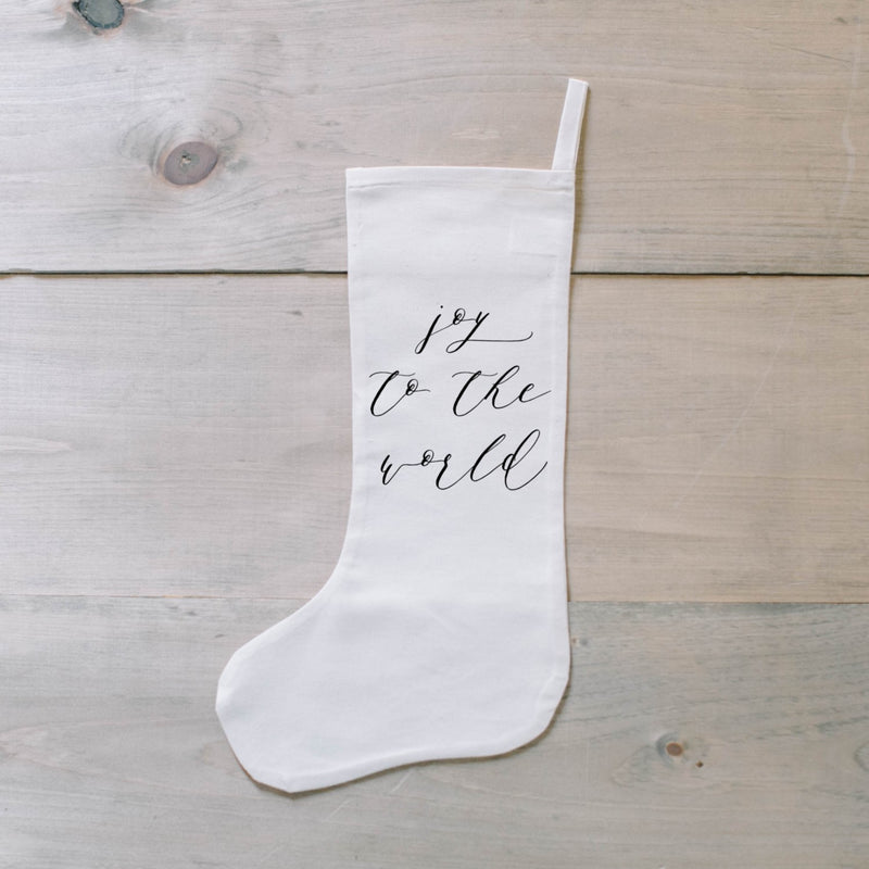 Joy to the World Stocking
