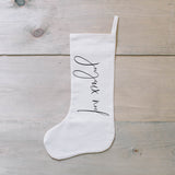 Joyeux Noel Stocking