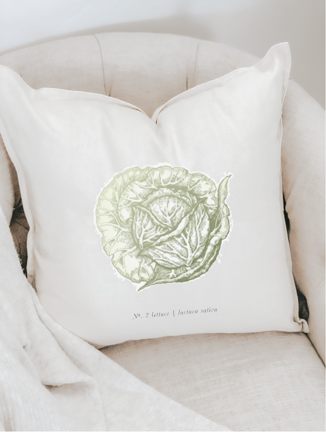 Fruits/Veggies in Color Pillow
