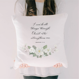 Philippians 4 Pillow