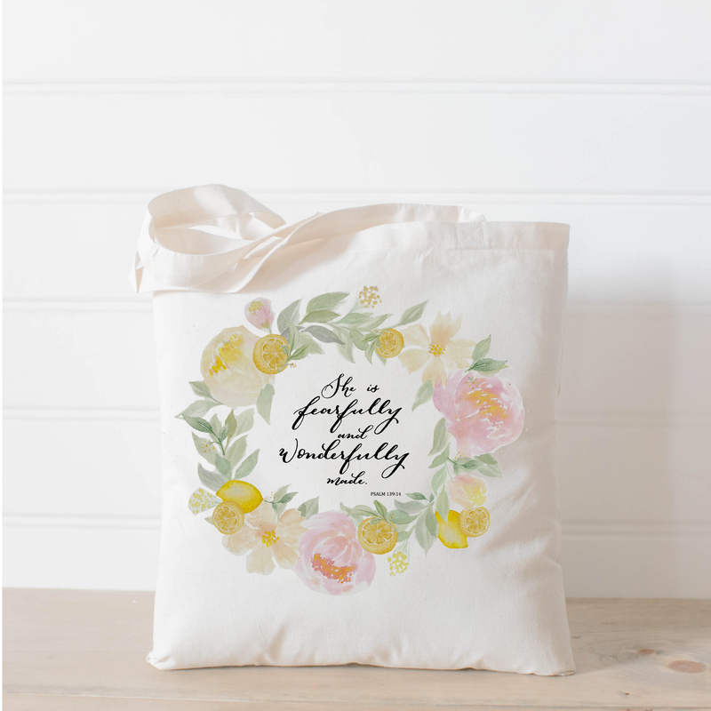 Psalm 139 Tote Bag