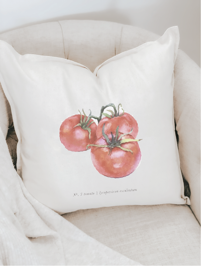 Fruits/Veggies in Color Pillow