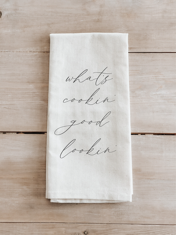 What's Cookin' Good Lookin' Kitchen Towel